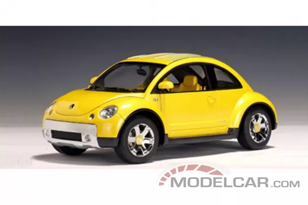 AUTOart Volkswagen New Beetle Dune Yellow 1:43 59711