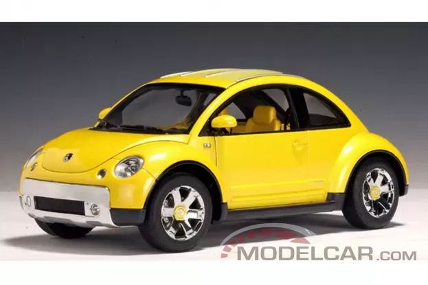AUTOart Volkswagen New Beetle Dune Yellow 1:18 79711