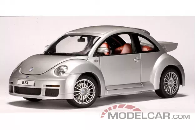 AUTOart Volkswagen New Beetle Rsi Silver 1:18 79721