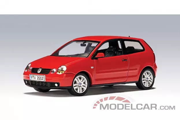 AUTOart Volkswagen Polo 9N 2001 Flash Red 1:43 59765