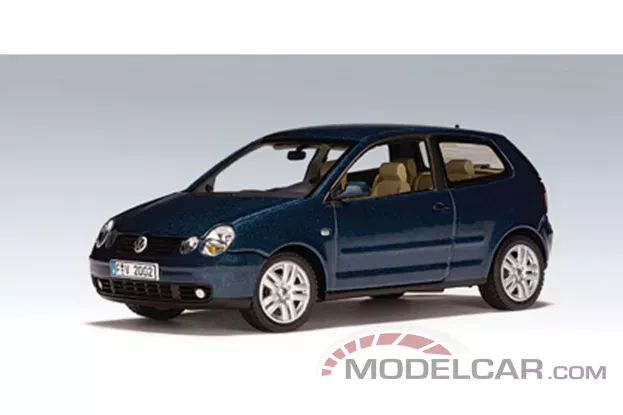 AUTOart Volkswagen Polo 9N 2001 Oceanicgr Perleff 1:43 59766