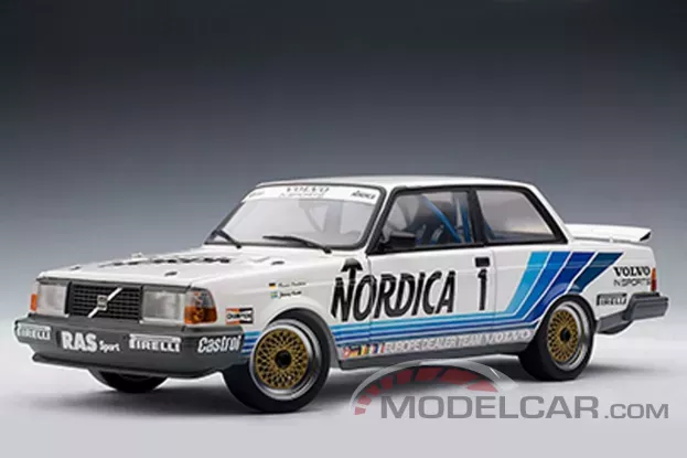 AUTOart Volvo 240 Turbo 1986 Zolder Winner J.Cecotto T.Lindstrom 1 1:18 88693