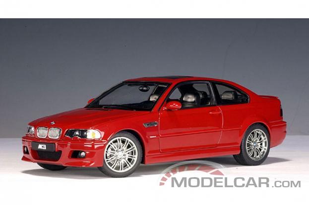 Autoart BMW M3 coupe e46 أحمر