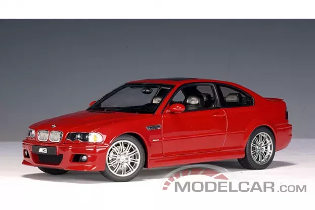 AutoArt BMW M3 coupe e46 2001 Imolarot Uni 1:18 70543