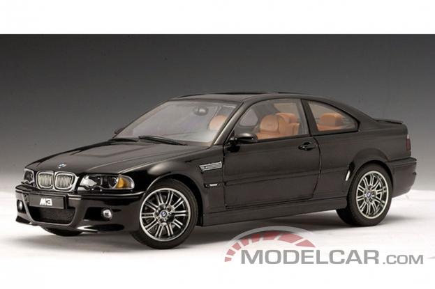 Autoart BMW M3 coupe e46 Zwart