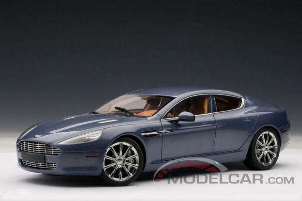 Autoart Aston Martin Rapide Blau
