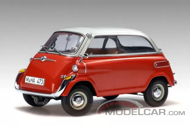 Autoart BMW 600 Cortinagrey Japanred 1:18 70641