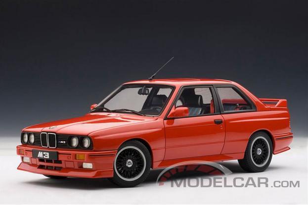 Autoart BMW M3 coupe e30 Rot