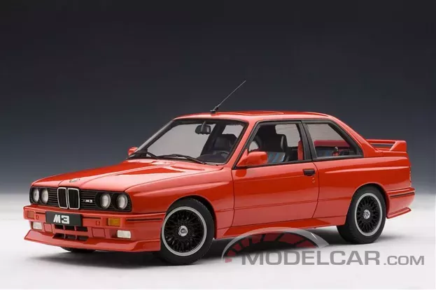 Autoart BMW M3 Evolution Cecotto edition e30 1989 red 1:18 70566