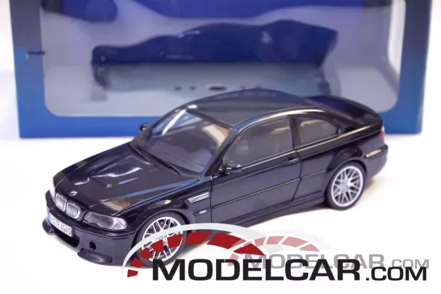 AUTOart BMW M3 CSL e46 Black Sapphire Metallic 1:18 70662