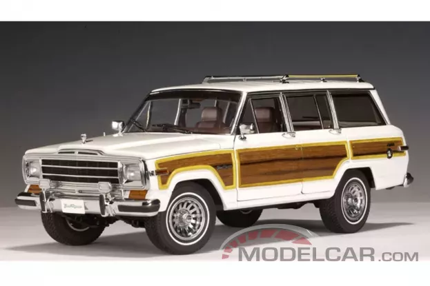 Autoart Jeep Grand Wagoneer 1989 White 1:18 74001