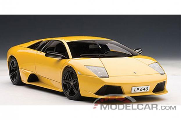 Autoart Lamborghini Murcielago LP640 أصفر