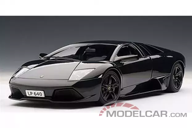 Autoart Lamborghini Murcielago LP640 2006 Nero Aldebaran Black 1:18 74623