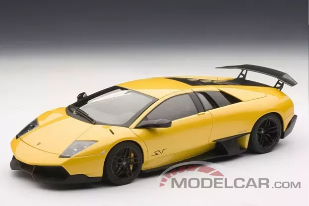 Autoart Lamborghini Murcielago LP670-4 SV 2009 Giallo Evros 1:18 74616