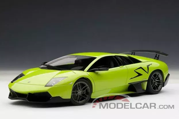 Autoart Lamborghini Murcielago LP670-4 SV 2009 Green Ithaca 1:18 74627