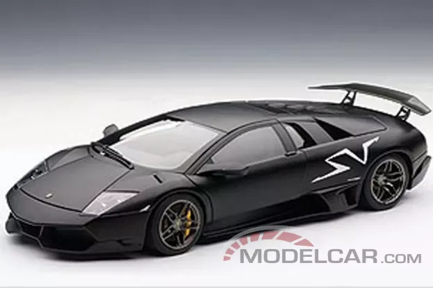 Autoart Lamborghini Murcielago LP670-4 SV 2009 Nero Nemesis 1:18 74618