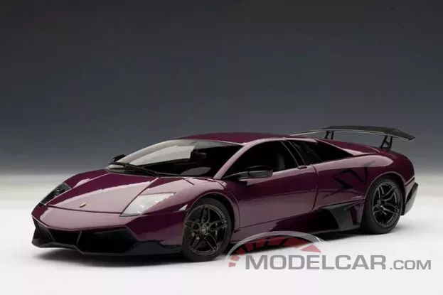 Autoart Lamborghini Murcielago LP670-4 SV 2009 Viola Ophelia 1:18 74628