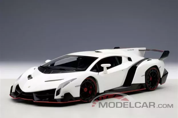 Autoart Lamborghini Veneno 2013 Bianco Monocerus White 1:18 74507