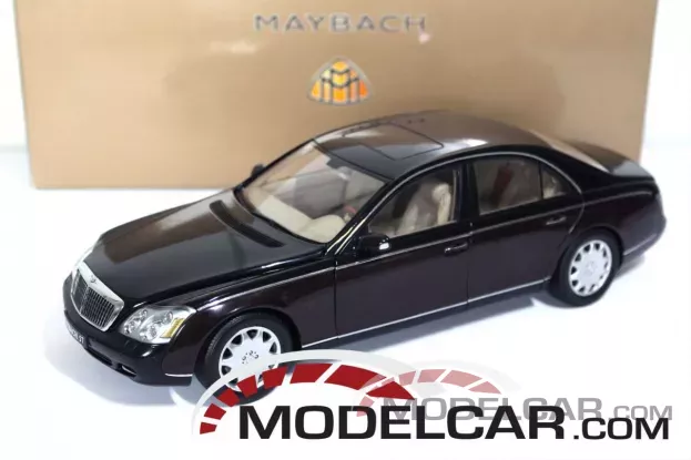 Autoart Maybach 57 black brown dealer edition 1:18 B66962158