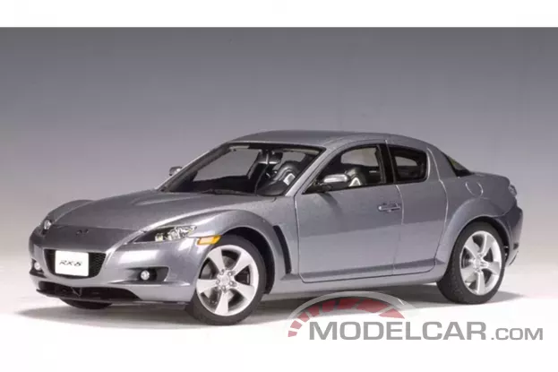 Autoart Mazda RX-8 2003 LHD Titanium Gray 1:18 75923