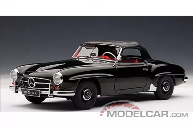 Autoart Mercedes-Benz 190SL W121 Black 1:18 76118