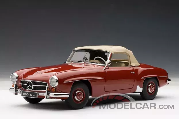 Autoart Mercedes-Benz 190SL W121 Red 1:18 76116