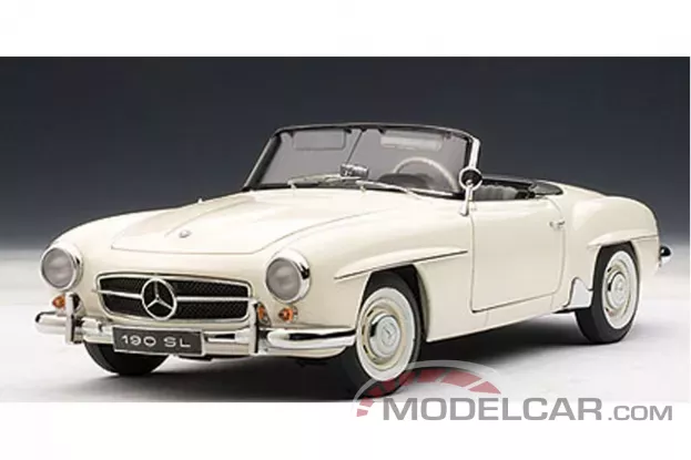 Autoart Mercedes-Benz 190SL W121 White 1:18 76117