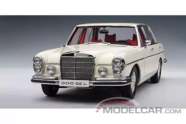 Autoart Mercedes-Benz 300 SEL 6.3 W109 1970 White 1:18 76141