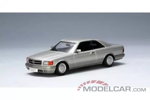 Autoart Mercedes-Benz 500 SEC W126 coupe 1986 Astral Silver Metallic 1:43 56212
