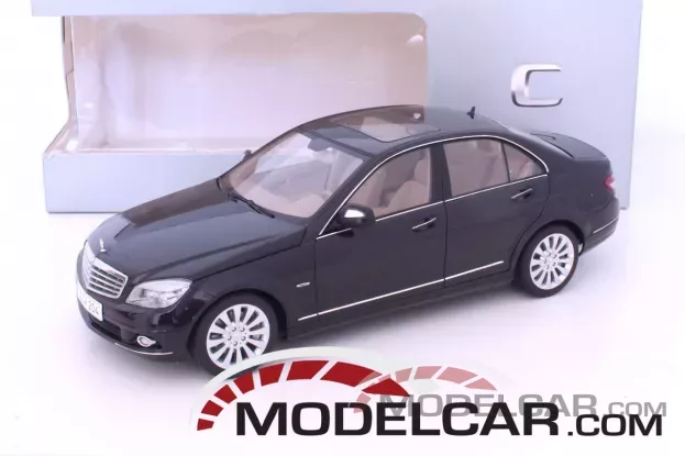 Autoart Mercedes-Benz C-Class Elegance dealer edition W204 black 1:18 B66962365