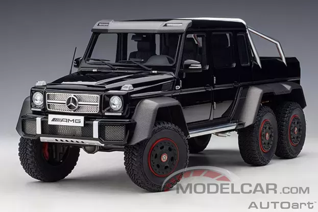 Autoart Mercedes-Benz G63 AMG 6x6 W463 Gloss Black 1:18 76306