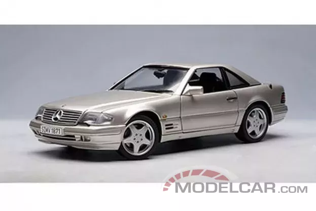 Autoart Mercedes-Benz SL600 R129 1997 silver 1:18 76231