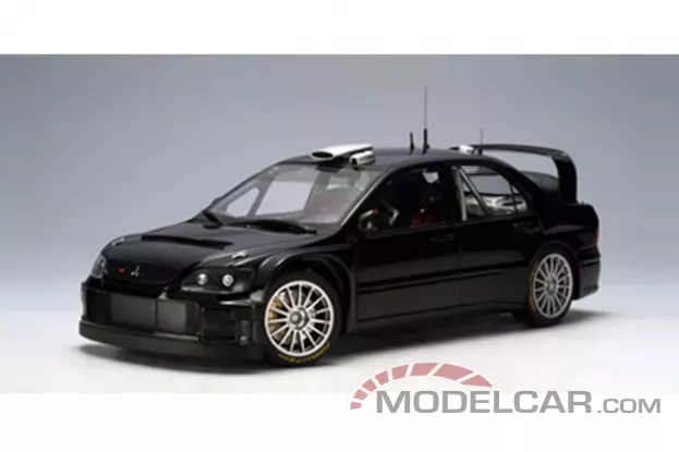 Autoart Mitsubishi Lancer WRC05 Plain Body Version black 1:18 80528