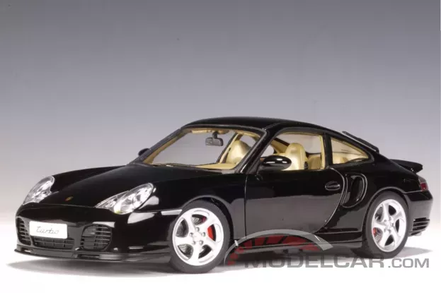 Autoart Porsche 911 996 Turbo Black 1:18 77833
