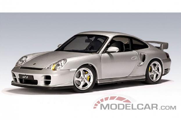 Autoart Porsche 911 996 Turbo Silver