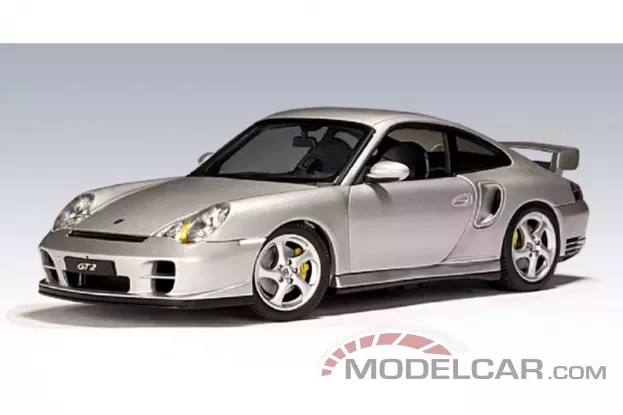 Autoart Porsche 911 996 Turbo Silver 1:18 77832