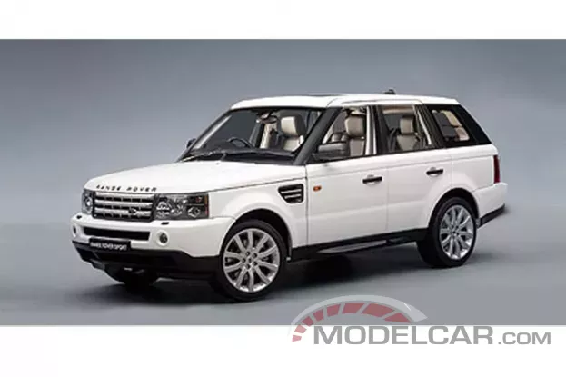 Autoart Range Rover Sport 2006 L320 white 1:18 74809