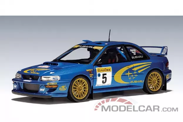 Autoart Subaru Impreza 22B WRC Burns Reid 1999 Monte Carlo Rally 05 1:18 89992