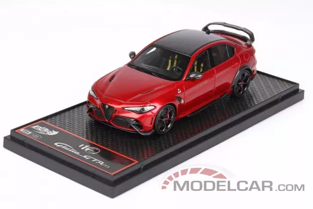 BBR Alfa Romeo Giulia GTAM Rosso GTA Roll Bar Rosso GTA Brakes Red 1:43 BBRC247A-21