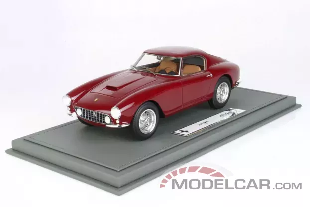 BBR Ferrari 250 GT Berlinetta Passo Corto Dark Red Crayon 1:18 BBR1851D