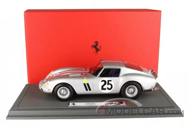 BBR Ferrari 250 GTO 24 H Le Mans 1963 Car N 25 Elde Pierre Dumay 1:18 BBR1857