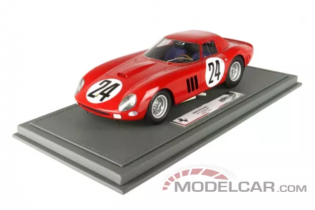 BBR Ferrari 250 GTO 24 H Le Mans 1964 S N 5575 GT Car N 24 Beurlys - Bianchi 1:18 BBR1846A