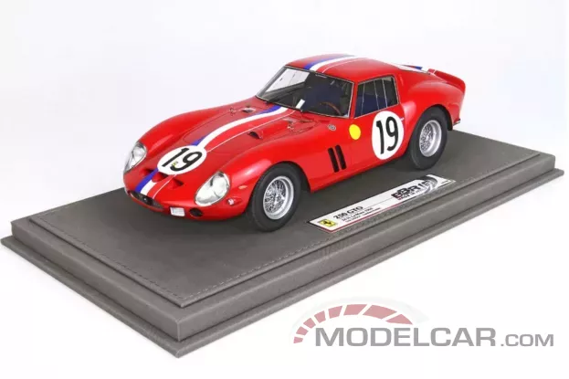 BBR Ferrari 250 GTO 24H Le Mans 1962 SN 3705 GT 1:18 BBR1854