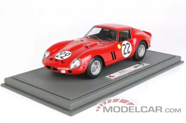 BBR Ferrari 250 GTO Le Mans 1962 Red Corsa 1:18 BBR1862