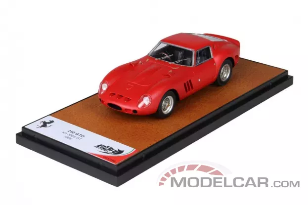 BBR Ferrari 250 GTO SN 3589GT Grass Field 1986 Matt Red 1:43 BBR264B