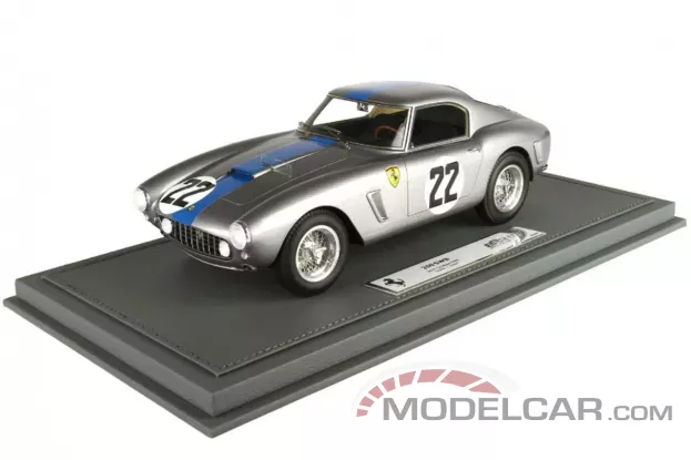 BBR Ferrari 250 SWB 24H Le Mans 1960 Car N. 22 Noblet - Helde 1:18 BBR1861G