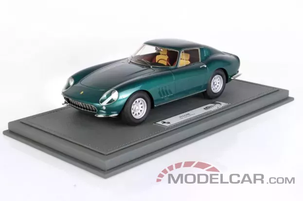 BBR Ferrari 275 GTB Paris Autoshow 1964 Dark Green 1:18 BBR1822C