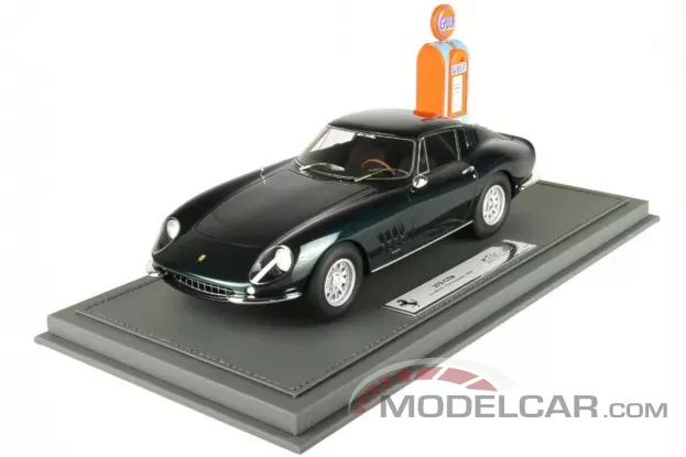 BBR Ferrari 275 GTB Personal Clint Eastwood Edition With Gas Pump 1:18 BBR1823G