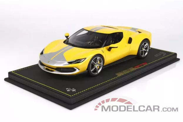BBR Ferrari 296 GTB Assetto Fiorano Red Corsa 322 1:18 P18211D1