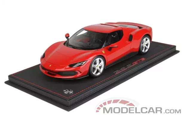 BBR Ferrari 296 GTB Red Corsa 322 1:18 P18210A